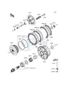 Z800_ABS ZR800DEF UF (UK FA) XX (EU ME A(FRICA) drawing Clutch