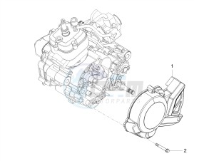 SX 50 E4 (EMEA) drawing Flywheel cover