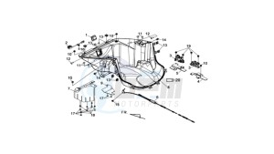 MAXSYM 400 EFI drawing HELMET BOX