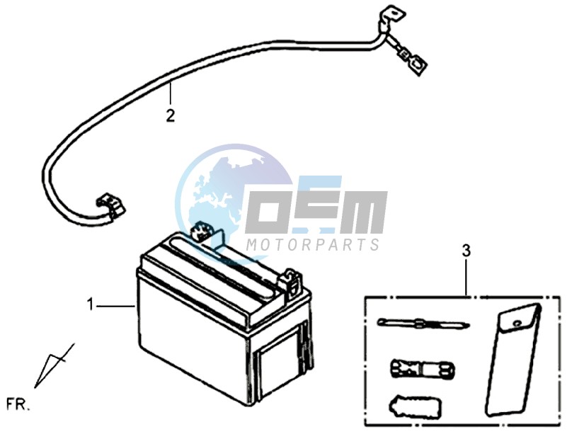 BATTERY / TOOLKIT