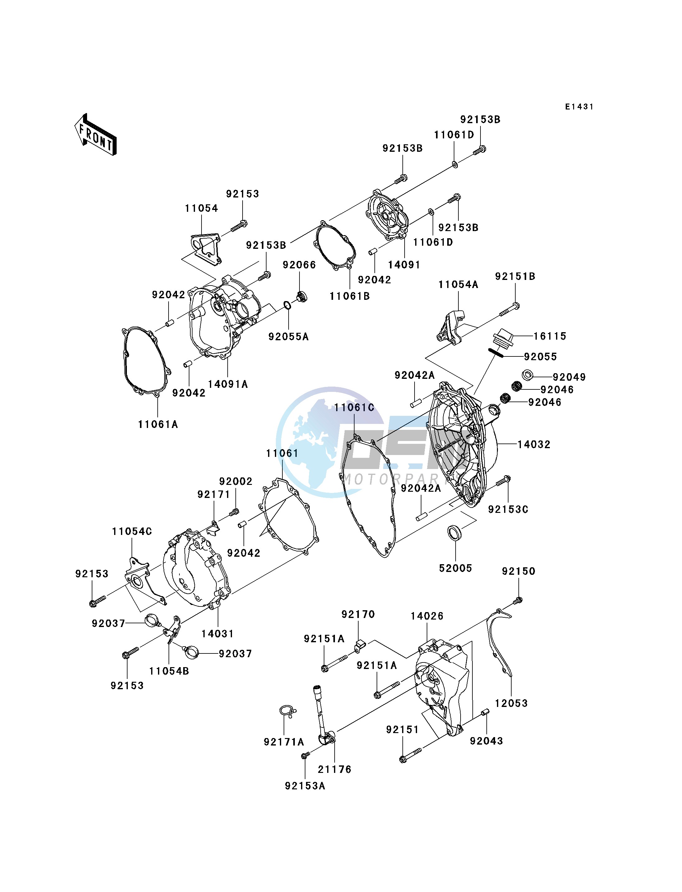 ENGINE COVER-- S- -