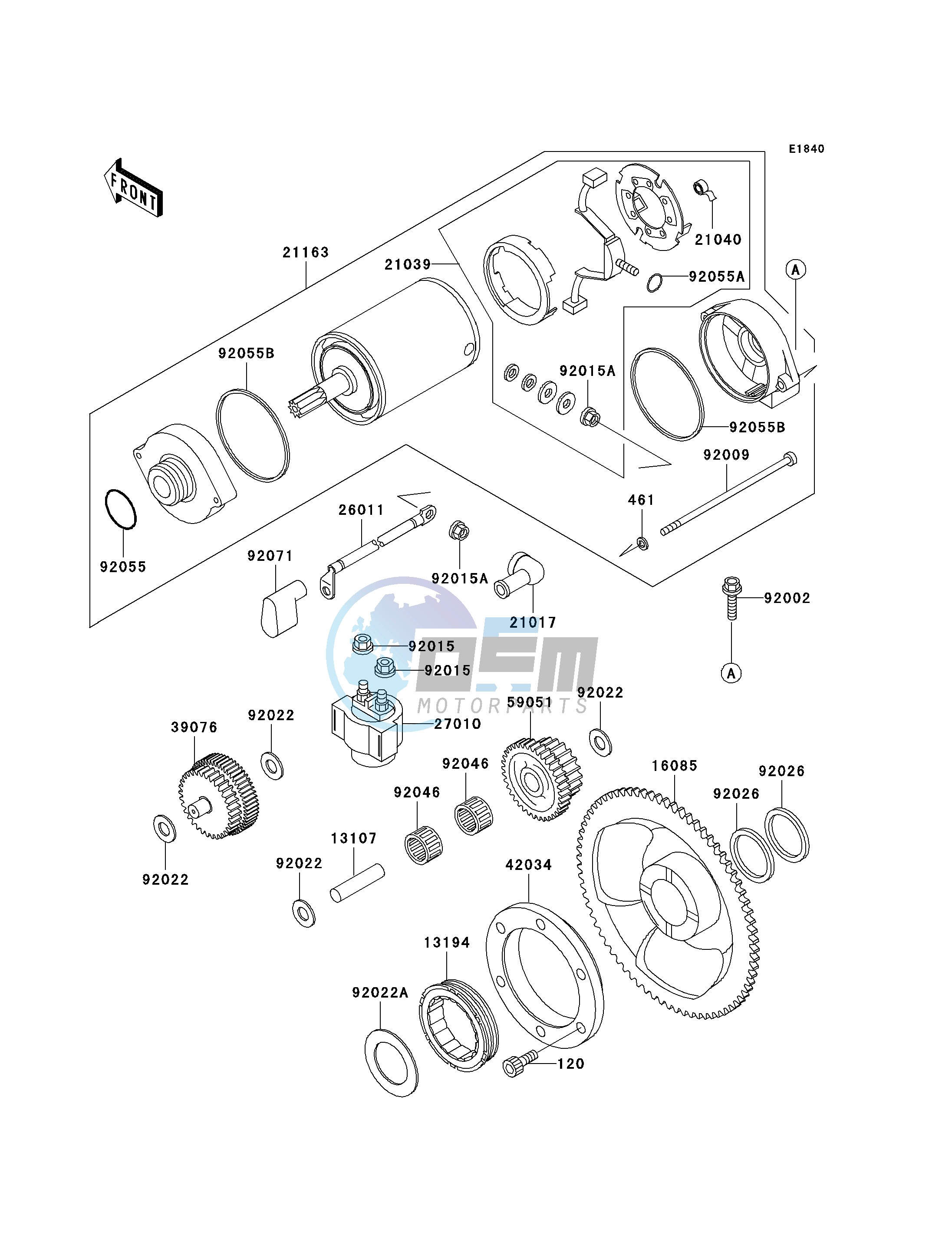 STARTER MOTOR