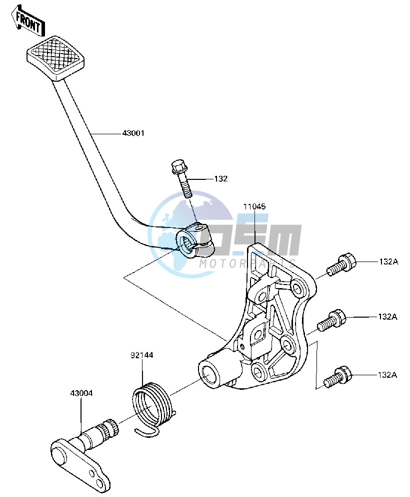 BRAKE PEDAL