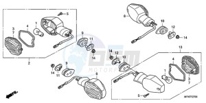 CB1000RA Europe Direct - (ED) drawing WINKER