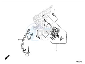 CRF110FH Europe Direct - (ED) drawing STARTING MOTOR