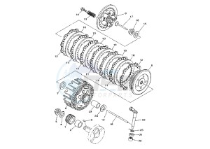 YZ 85 drawing CLUTCH