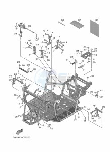 YXE850EN YXE85WPHM (BAND) drawing FRAME