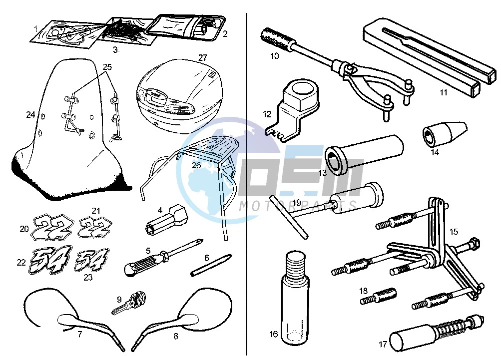 WORKSHOP SERVICE TOOLS