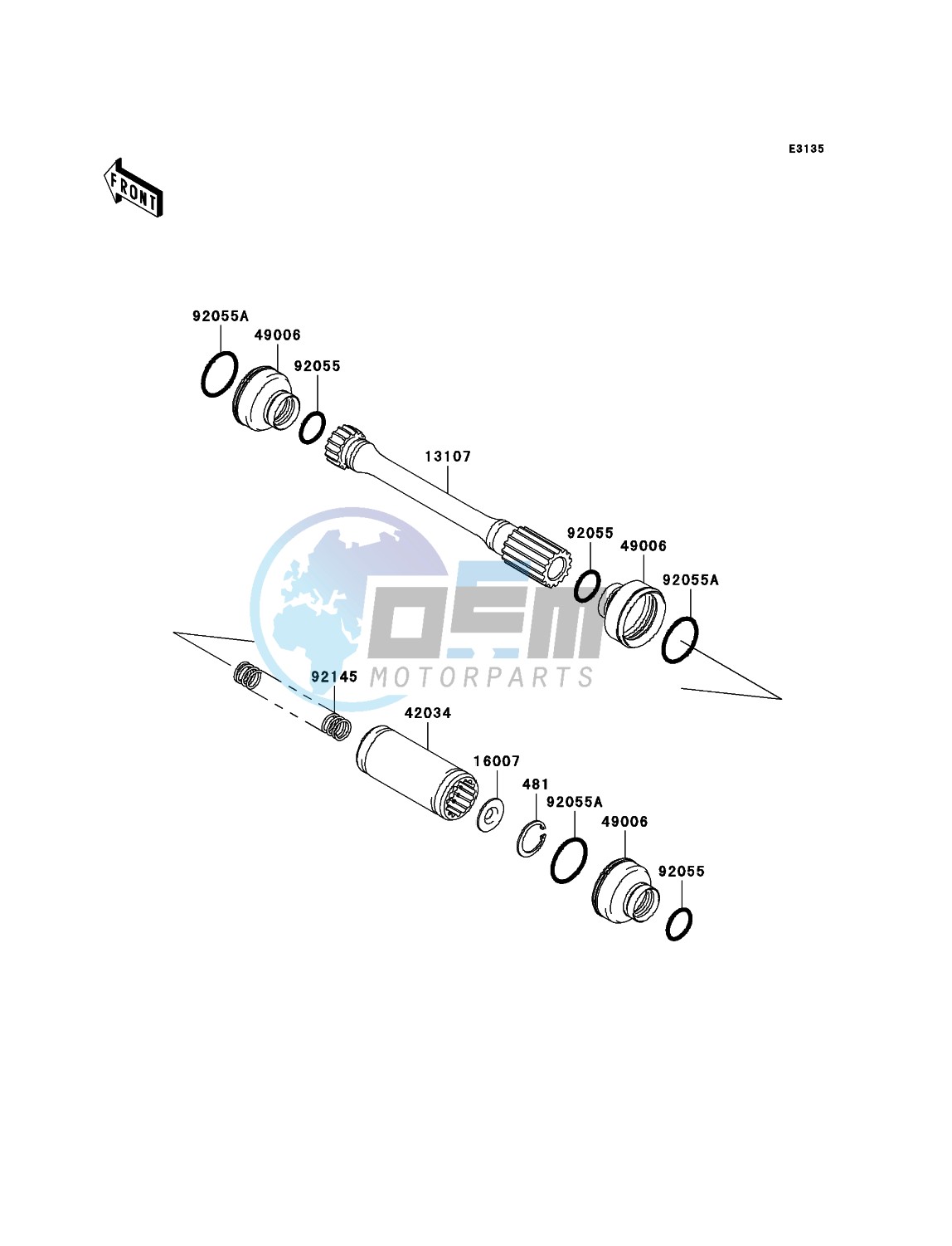 Drive Shaft-Propeller