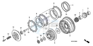 CB1000R9 Europe Direct - (ED) drawing CLUTCH