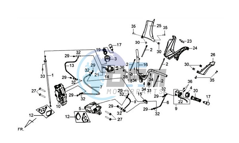 FRONT FORK/ FRONT WHEEL / FRONT FENDER