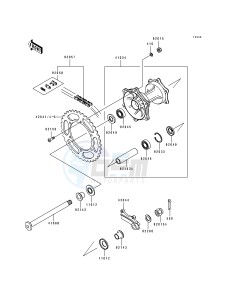 KX 250 J [KX250] (J2) [KX250] drawing REAR HUB