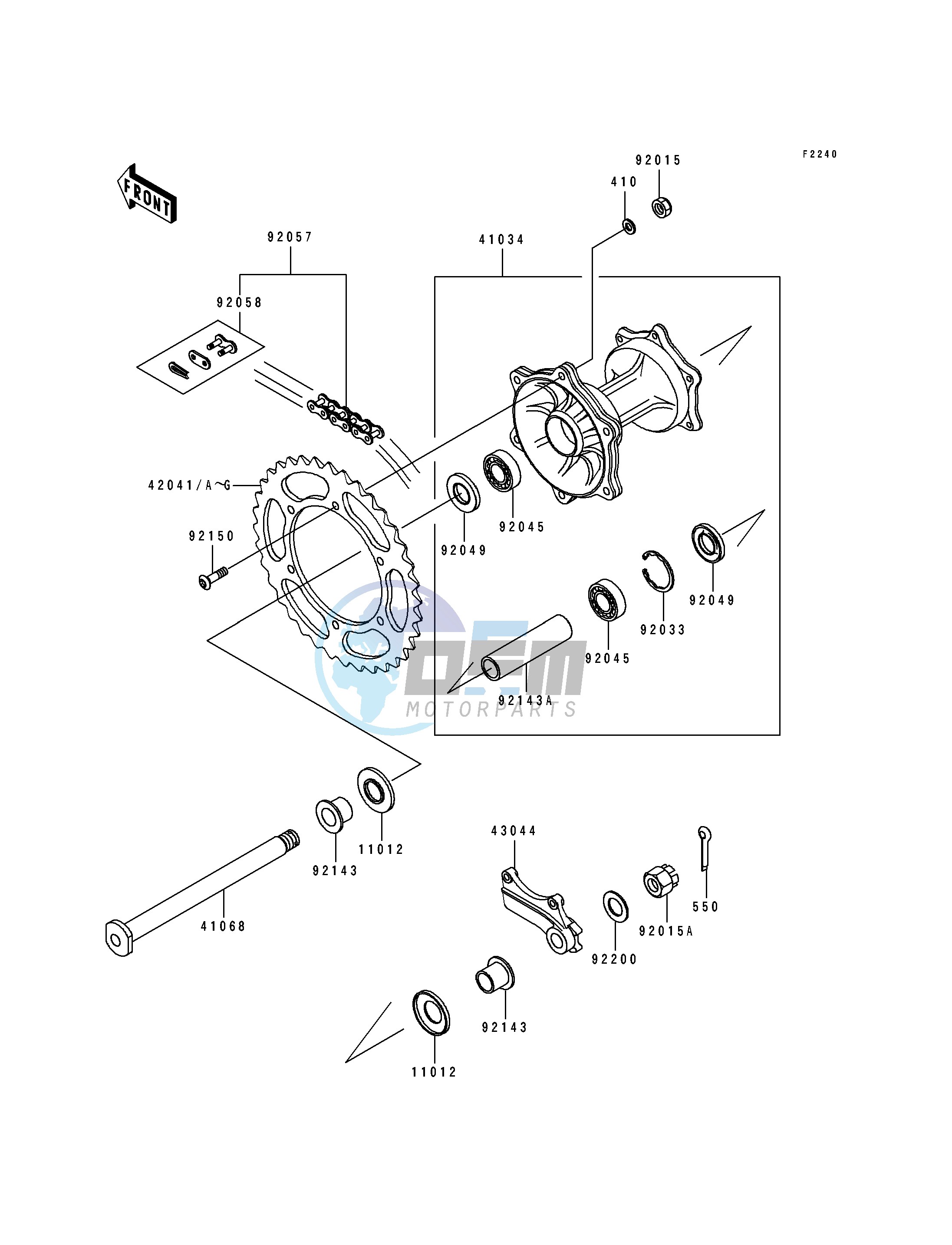 REAR HUB