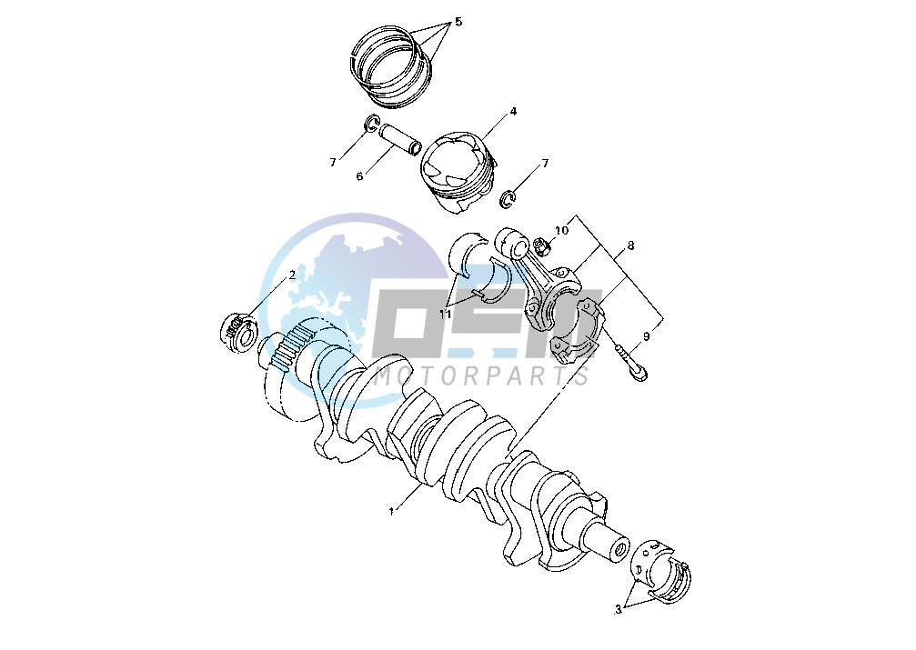 CRANKSHAFT PISTON