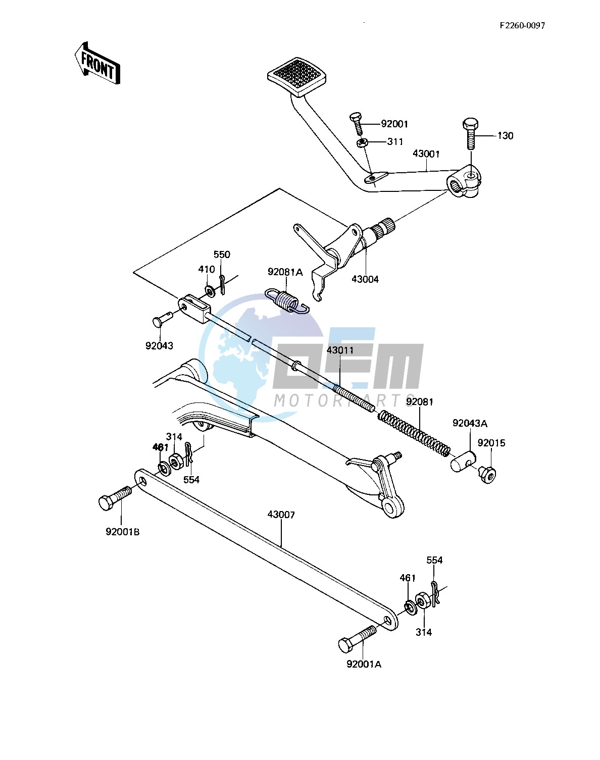 BRAKE PEDAL_TORQUE LINK