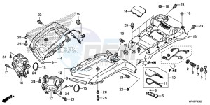 TRX500FM2G TRX500FM Europe Direct - (ED) drawing FRONT FENDER