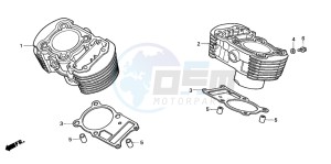 VT750CD3 drawing CYLINDER