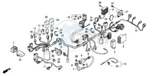 NSS250 drawing WIRE HARNESS (NSS2502)