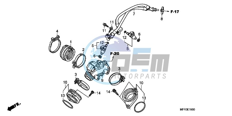 INTAKE MANIFOLD/INJECTOR