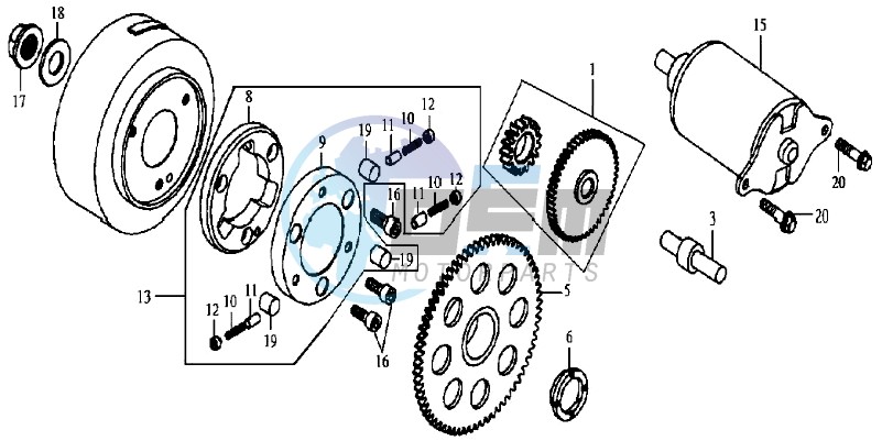 STARTER CLUTCH