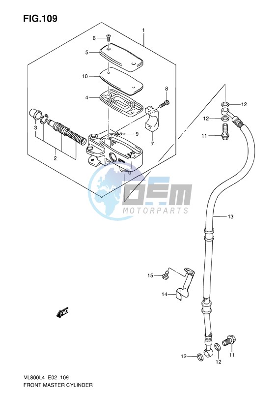 FRONT MASTER CYLINDER