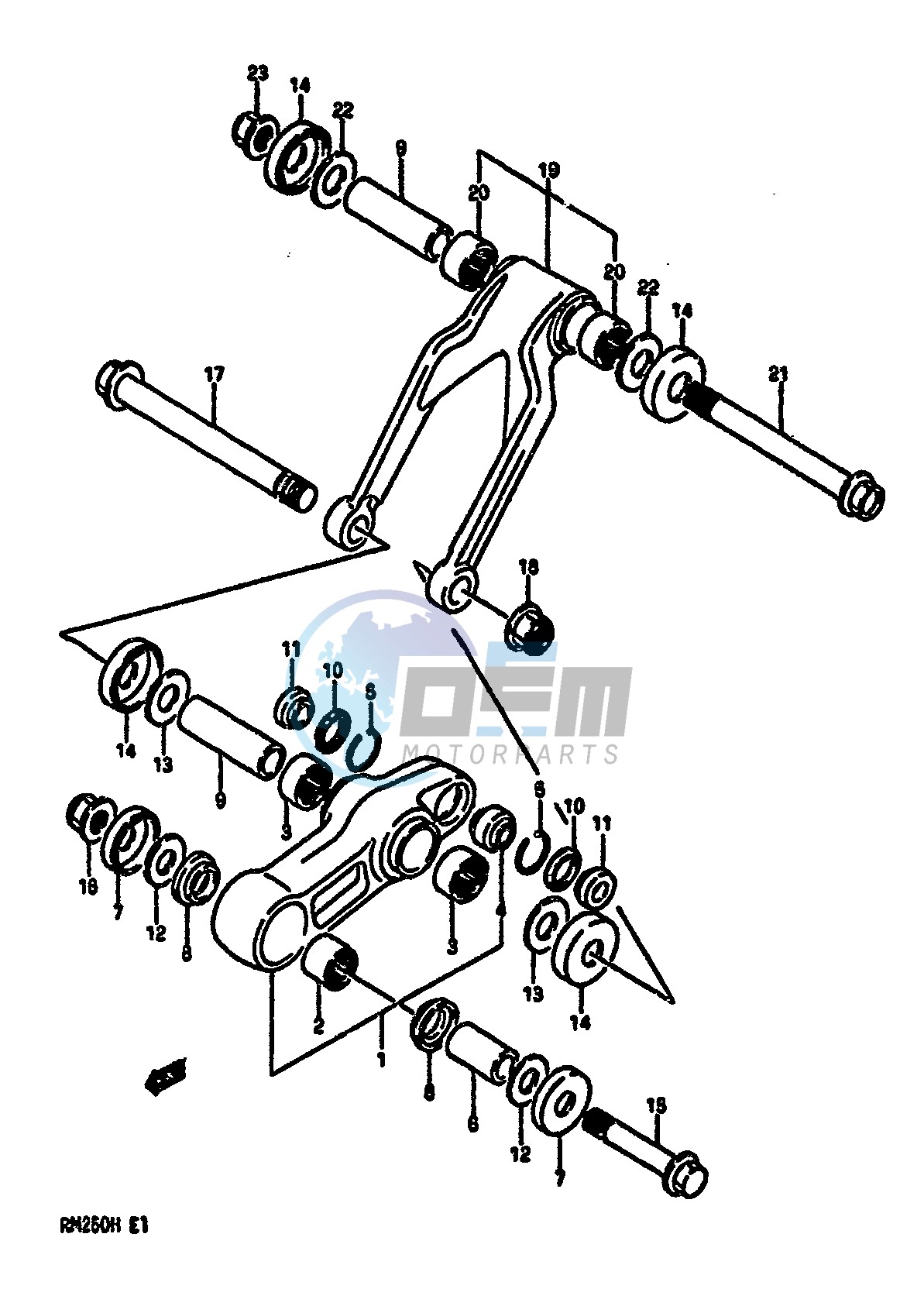 CUSHION LEVER (MODEL H)