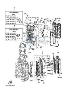 FL200A drawing CYLINDER--CRANKCASE-2