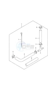 DF 40A drawing Opt: Water Pressure Gauge Sub Kit