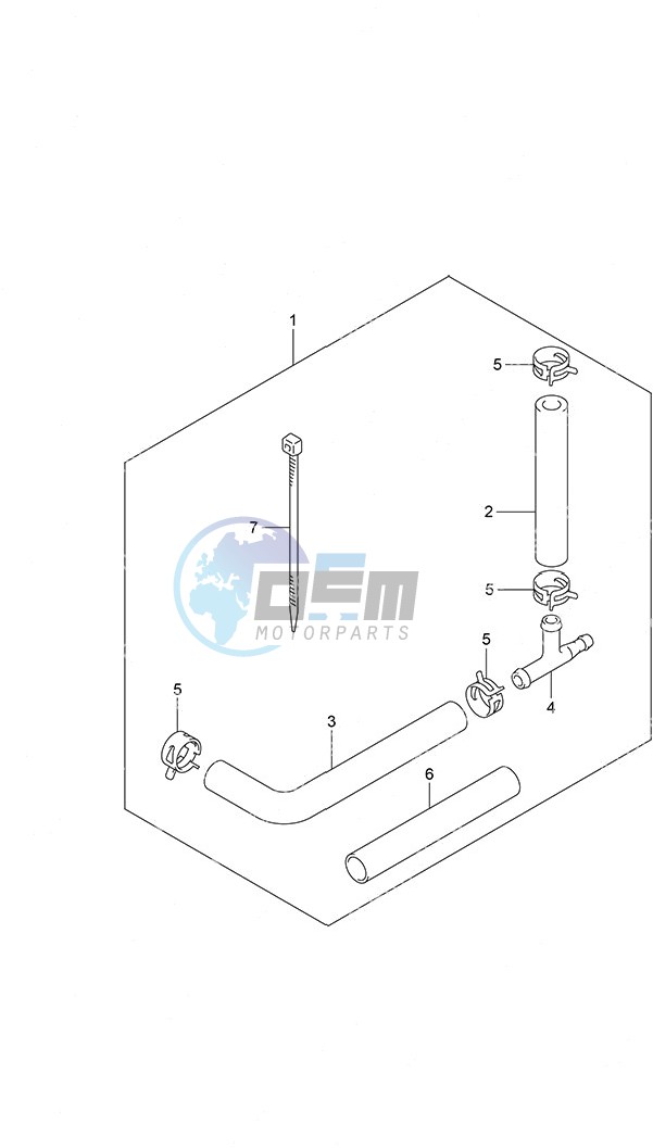 Opt: Water Pressure Gauge Sub Kit