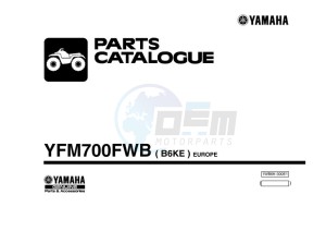 YFM700FWB KODIAK 700 (B6KE) drawing Infopage-1