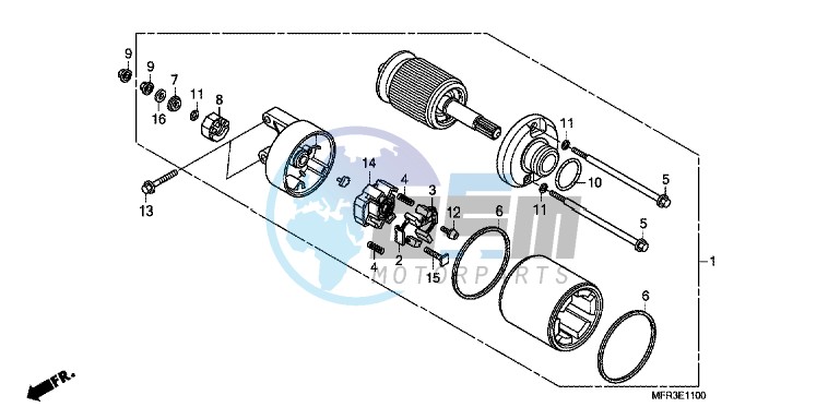 STARTER MOTOR