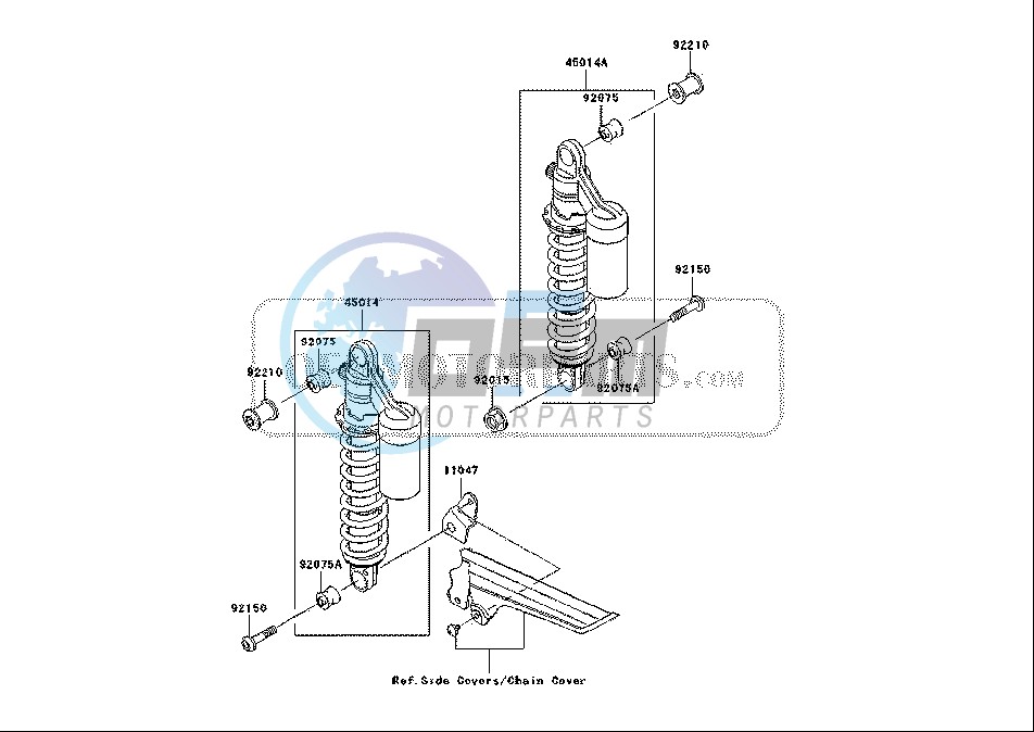 REAR CUSHION LEVER