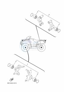 YFM450FWB KODIAK 450 (BHS1) drawing MAINTENANCE PARTS KIT