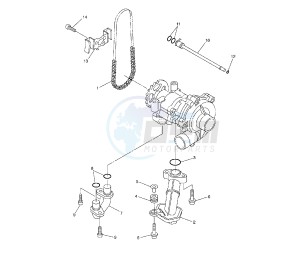 FZ8-N 800 drawing OIL PUMP