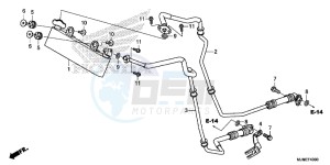 VFR800XF CrossRunner 2ED drawing OIL COOLER