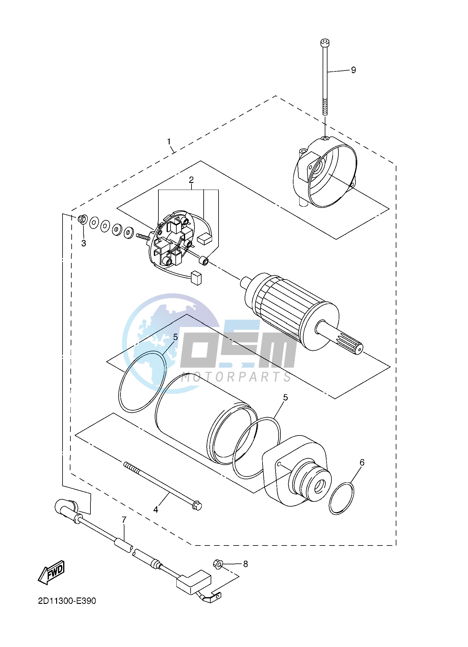 STARTING MOTOR