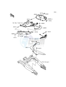 ER-6F EX650EEF XX (EU ME A(FRICA) drawing Side Covers/Chain Cover