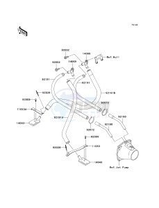 JT 1500 A [STX-15F] (A6F-A9F) A8F drawing BILGE SYSTEM