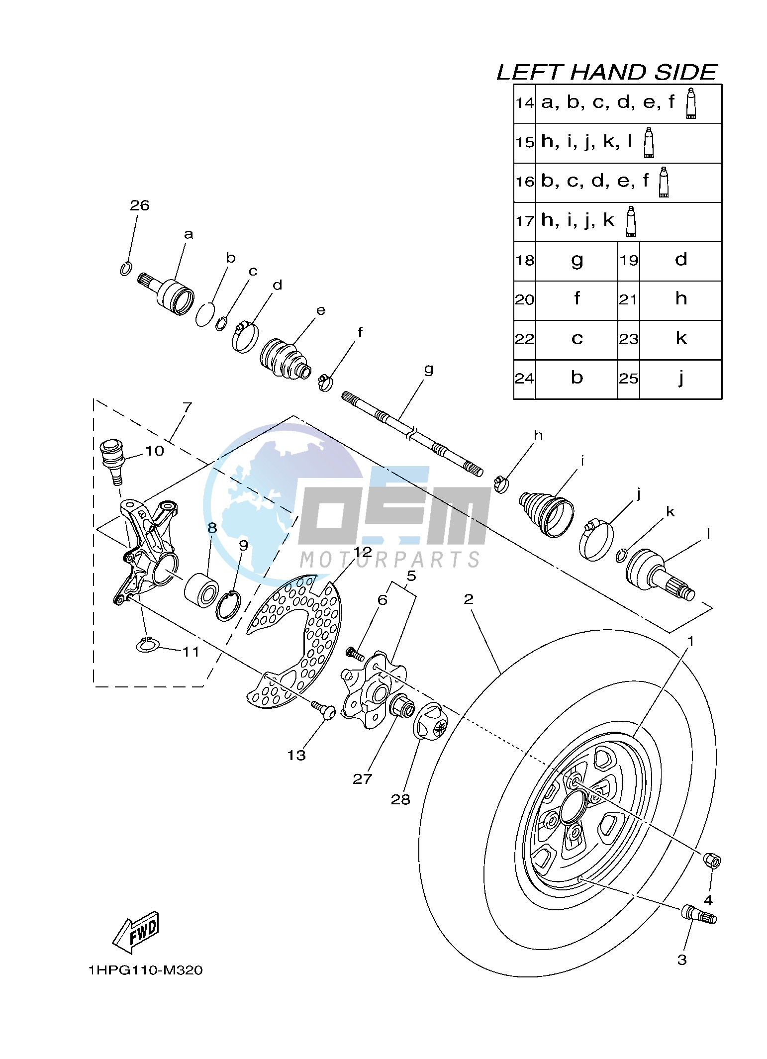 FRONT WHEEL