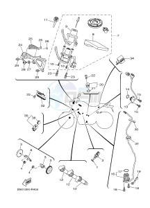 MTM850 MTM-850 XSR900 (B906) drawing ELECTRICAL 2