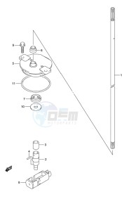 DF 250 drawing Clutch Rod