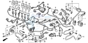 XL1000VA drawing WIRE HARNESS (XL1000V)