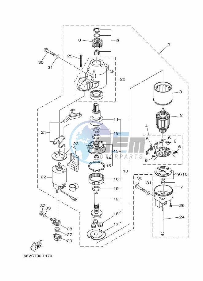 STARTER-MOTOR