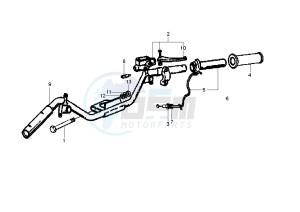 Fly 2T 50 drawing Front master cilinder