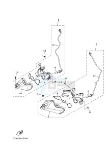 CZD300A X-MAX 300 X-MAX (B741 B749) drawing FLASHER LIGHT