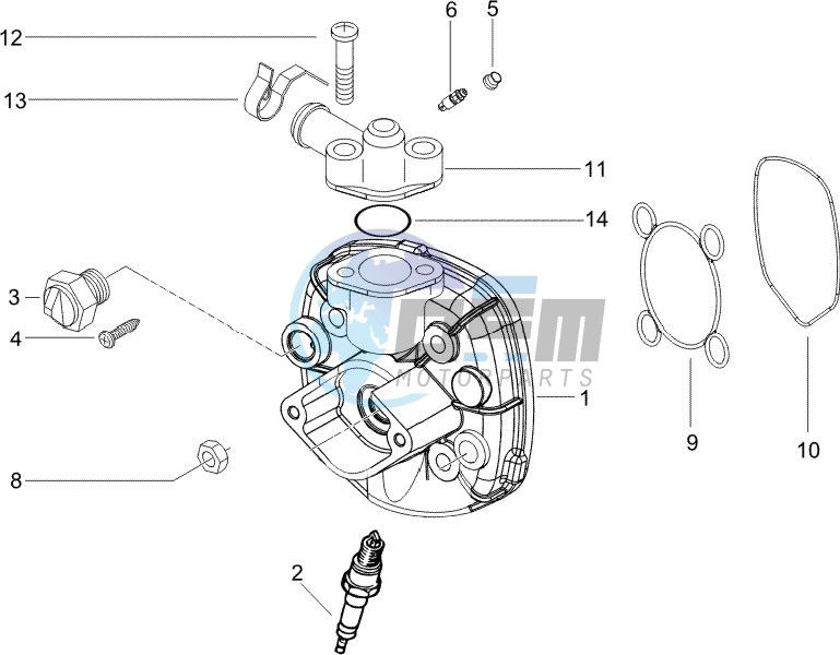 Cylinder head cover