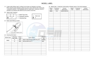 YZF600 YZF-R6 (BN6S) drawing Infopage-5