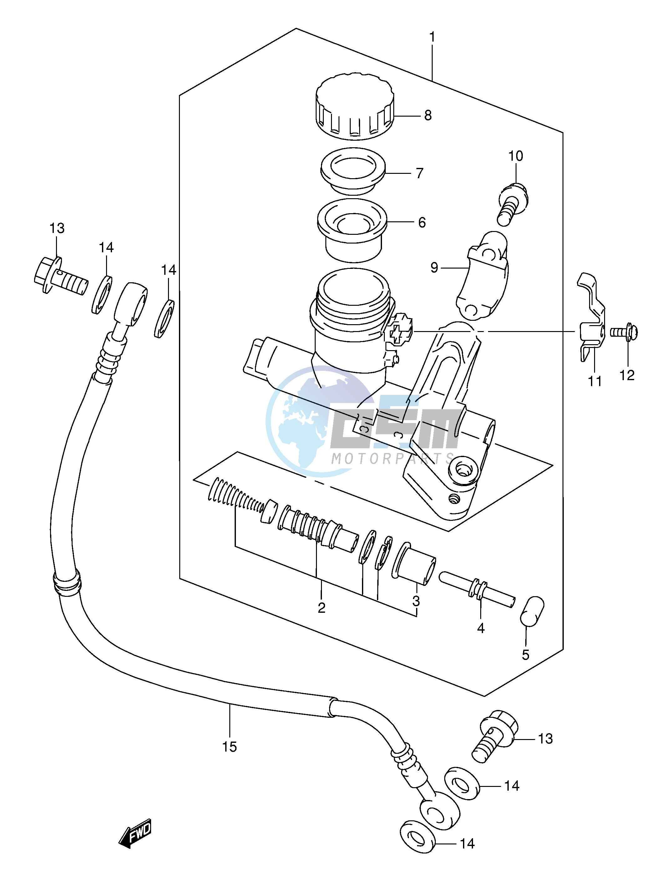 CLUTCH MASTER CYLINDER