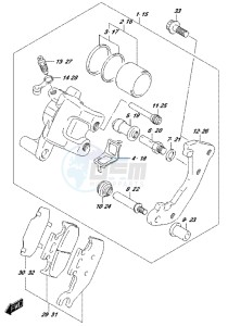 LT-A500XP drawing FRONT CALIPER