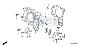 SH300A9 ED / ABS TBX drawing CYLINDER/REED VALVE